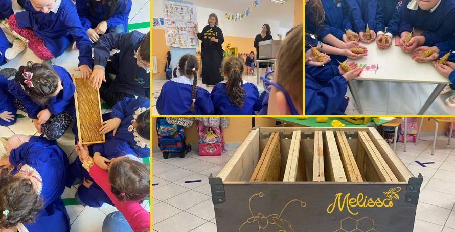 Apimelissa scuole e ludobiblioteca